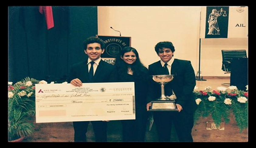 Interview with the Winners of The Army Institute Of Law national moot court competition-2014 Interview with the Winners of The Army Institute Of Law national moot court competition-2014