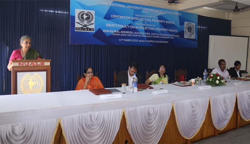 Justice Shri Prabha Sridevan inaugurates Centre for Intellectual Property Rights (CIPR) in NUALS Justice Shri Prabha Sridevan inaugurates Centre for Intellectual Property Rights (CIPR) in NUALS