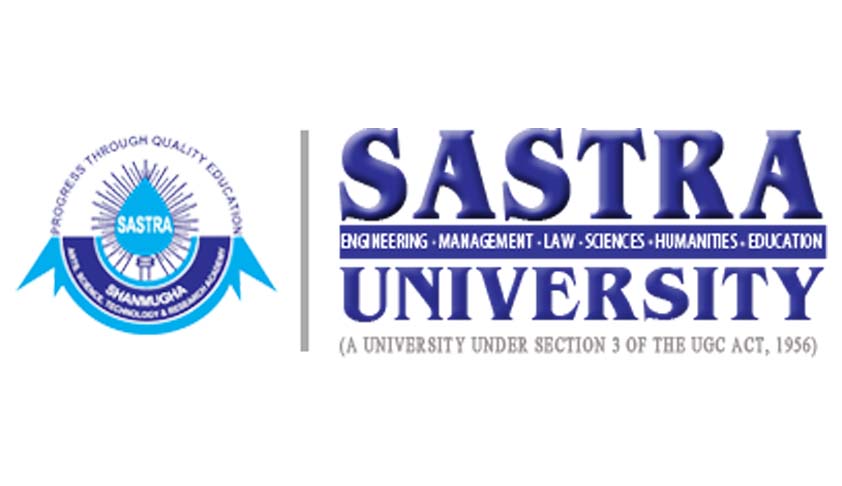 Sastra University notifies Admission 2015 Sastra University notifies Admission 2015