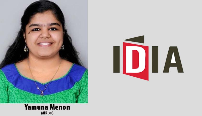 Don’t lose focus and whatever you are doing do it for yourself and not for the sake of others: In conversation with Yamuna Menon, IDIA scholar, AIR 30 in CLAT 2015 Don’t lose focus and whatever you are doing do it for yourself and not for the sake of others: In conversation with Yamuna Menon, IDIA scholar, AIR 30 in CLAT 2015
