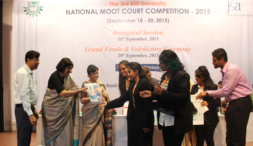 CMR Law College, Bangalore wins 3rd KIIT University National Moot Court Competition, 2015 CMR Law College, Bangalore wins 3rd KIIT University National Moot Court Competition, 2015