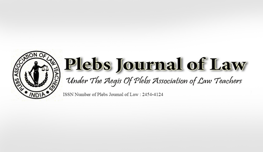 Call for Papers: Plebs Journal of Law Call for Papers: Plebs Journal of Law