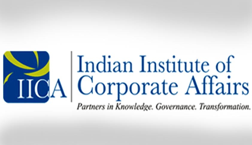 Certificate Course in Competition Law, 2016 - Indian Institute of Corporate Affairs (IICA) Certificate Course in Competition Law, 2016 - Indian Institute of Corporate Affairs (IICA)