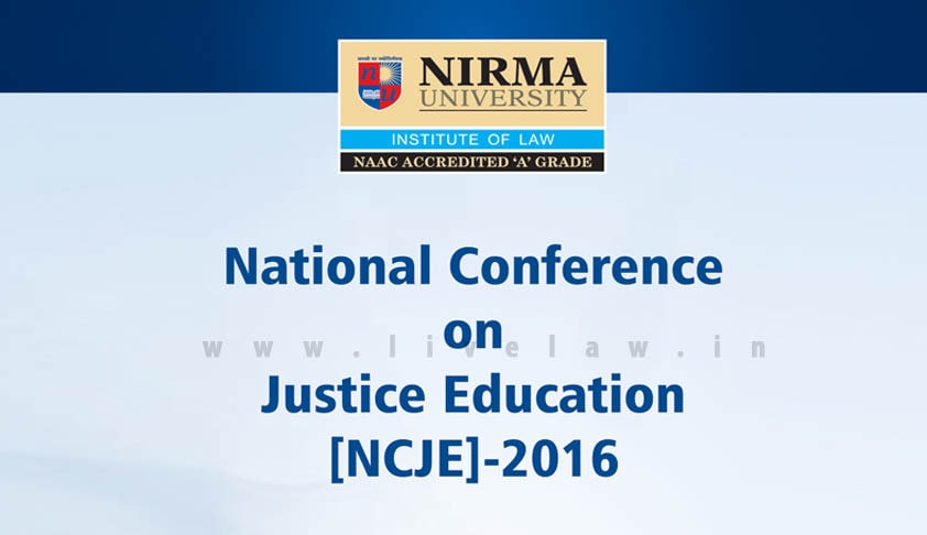 National Conference on Justice Education 2016 National Conference on Justice Education 2016