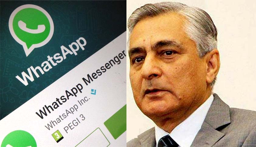 CJI refuses to accept Whatsapp message as PIL; agrees to hear content as petition CJI refuses to accept Whatsapp message as PIL; agrees to hear content as petition