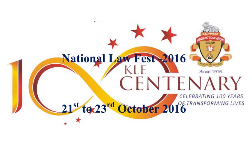 KLE Law College: National Law Fest 2016 KLE Law College: National Law Fest 2016