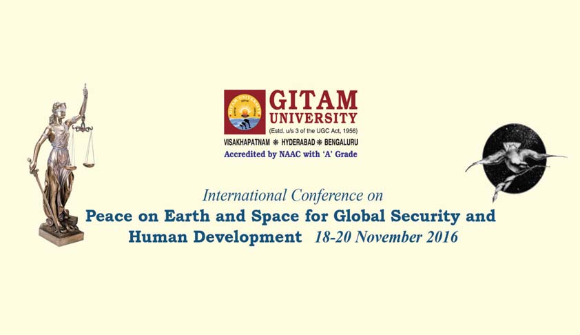 International Conference On Peace On Earth And Space For Global Security And Human Development International Conference On Peace On Earth And Space For Global Security And Human Development