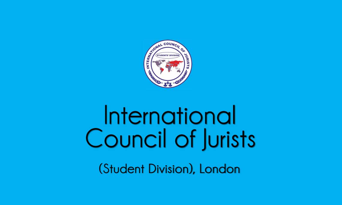 Call For Membership At Student Division, International Council Of Jurists, London Call For Membership At Student Division, International Council Of Jurists, London