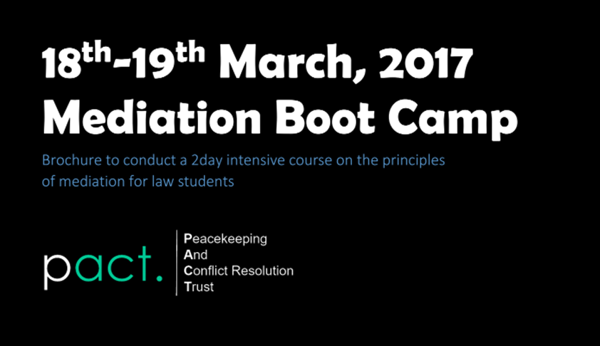 Amity Mediation Boot Camp, 2017 Amity Mediation Boot Camp, 2017