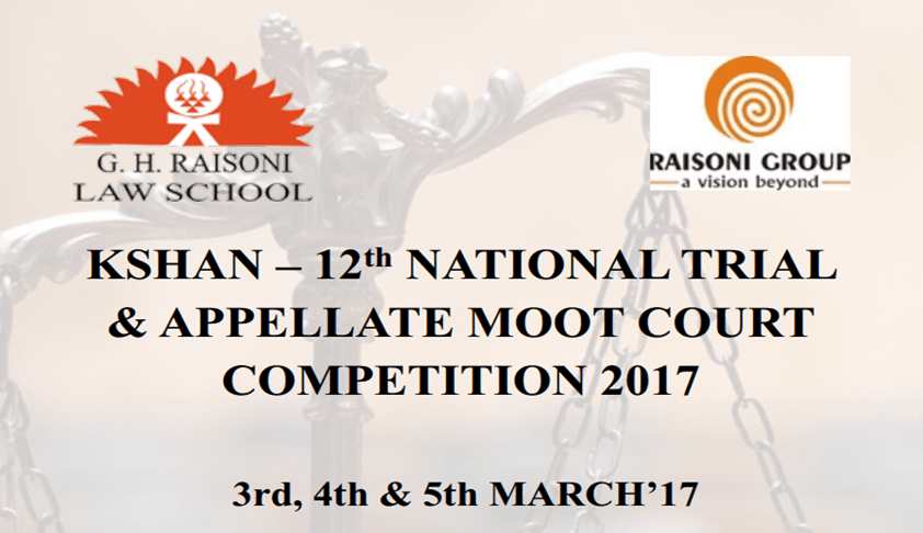 Kshan 12th National Moot Court Competition, 2017 Kshan 12th National Moot Court Competition, 2017