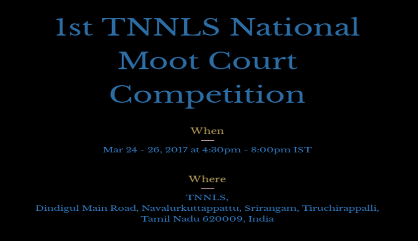 1st Tamil Nadu National Moot Court Competition 1st Tamil Nadu National Moot Court Competition
