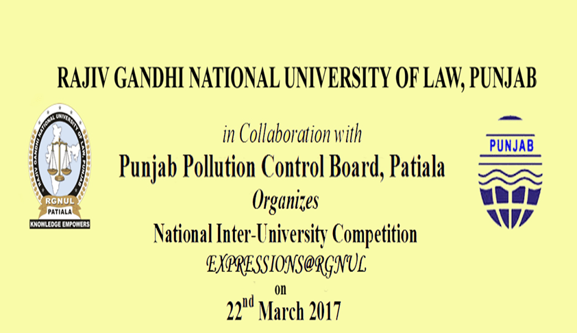 Expressions @ RGNUL, National Inter-University Competition 2017 Expressions @ RGNUL, National Inter-University Competition 2017