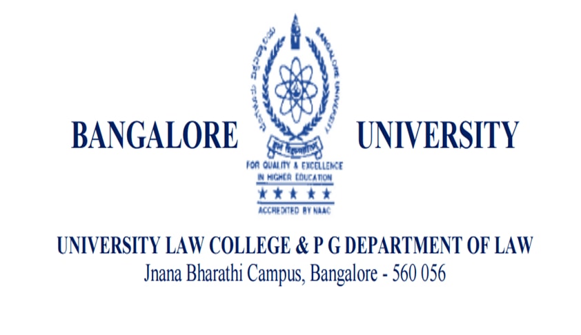 National Conference by University Law College & P.G. Department of Law, Bangalore University National Conference by University Law College & P.G. Department of Law, Bangalore University