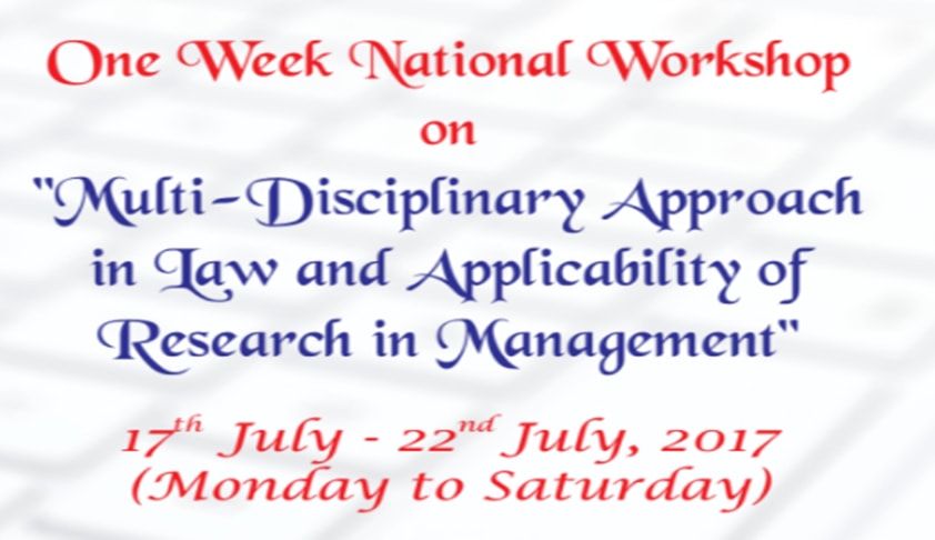 Ideal Institute of Management and Technology & School of Law: One week National Workshop Ideal Institute of Management and Technology & School of Law: One week National Workshop