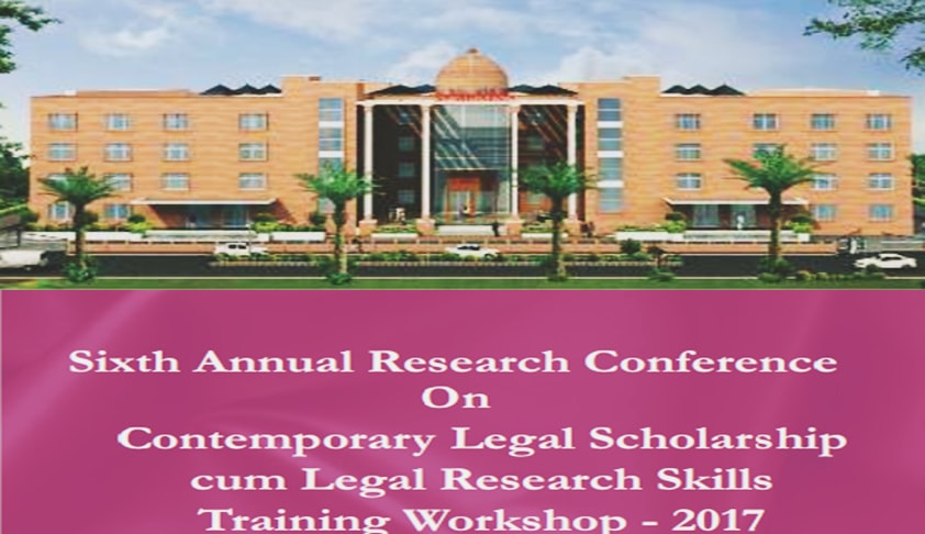 Call for Paper: Sixth Annual Research Conference on Contemporary Legal Scholarship cum Legal Research Skills Training Workshop Call for Paper: Sixth Annual Research Conference on Contemporary Legal Scholarship cum Legal Research Skills Training Workshop