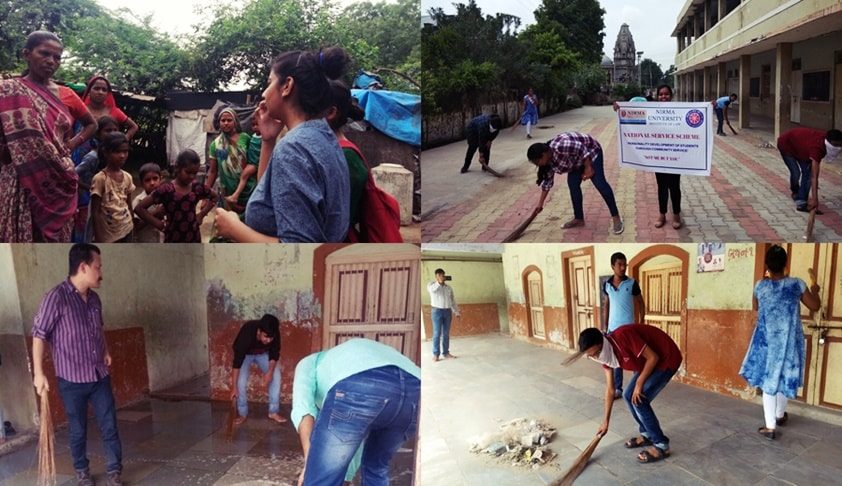 Institute of Law, Nirma University- National Service Scheme Institute of Law, Nirma University- National Service Scheme