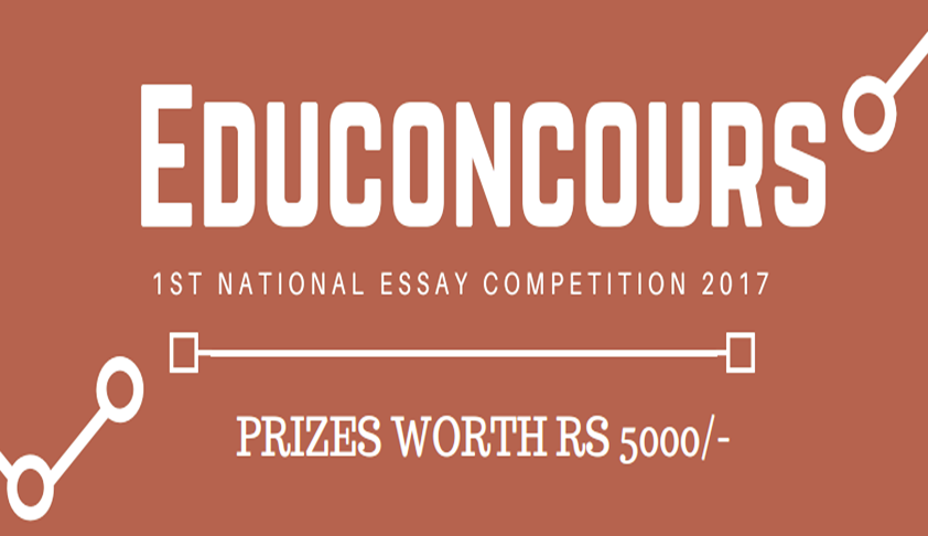 Educoncours 1st National Essay Competition Educoncours 1st National Essay Competition