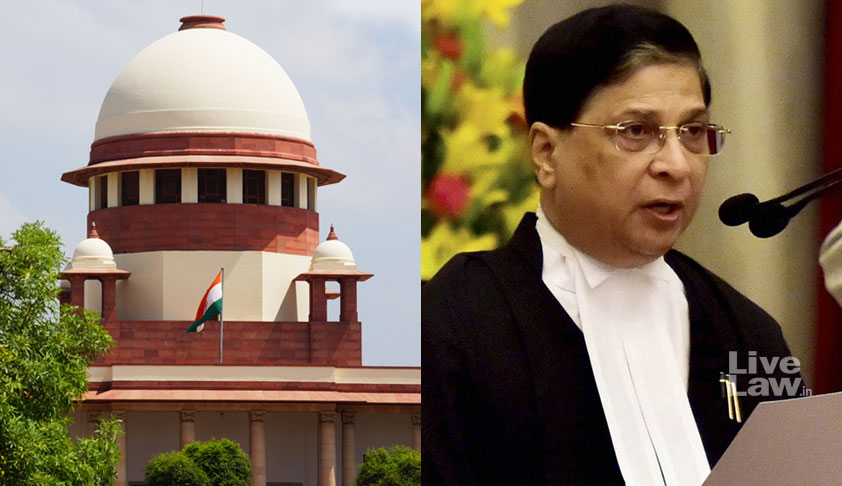 Law Ministry Formally Asks CJI Misra To Recommend Next Chief Justice Of India Law Ministry Formally Asks CJI Misra To Recommend Next Chief Justice Of India