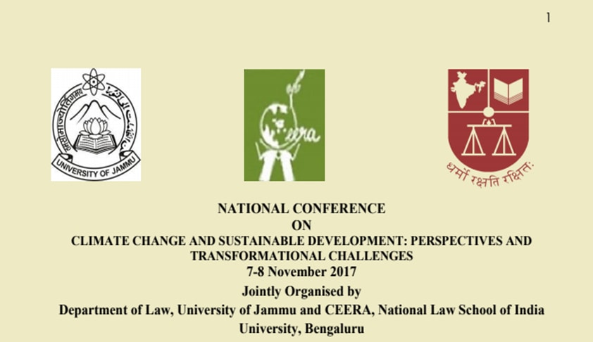 National Conference on Climate Change and Sustainable Development: Perspectives and Transformational Challenges National Conference on Climate Change and Sustainable Development: Perspectives and Transformational Challenges