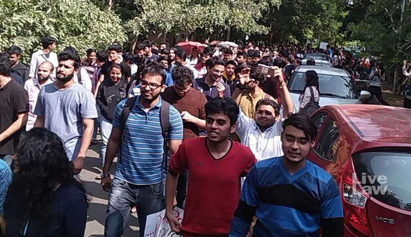 NLIU Students Accuse Director Of Corruption, Sexism, Casteism & Moral Policing; Demand His Resignation NLIU Students Accuse Director Of Corruption, Sexism, Casteism & Moral Policing; Demand His Resignation