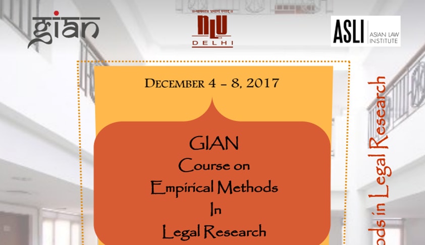NLUD-GIAN Workshop On Empirical Methods In Legal Research NLUD-GIAN Workshop On Empirical Methods In Legal Research