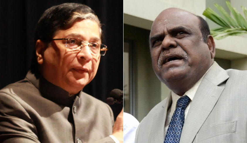Centre Asked SC To Improve Draft Mop After Karnan Judgment, Says Govt. In Lok Sabha Centre Asked SC To Improve Draft Mop After Karnan Judgment, Says Govt. In Lok Sabha