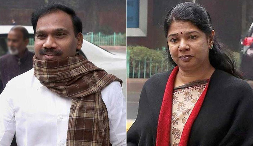 2G Scam: Delhi HC Notice To Raja, Kanimozhi, Others As CBI, ED Appeal Against Acquittal 2G Scam: Delhi HC Notice To Raja, Kanimozhi, Others As CBI, ED Appeal Against Acquittal