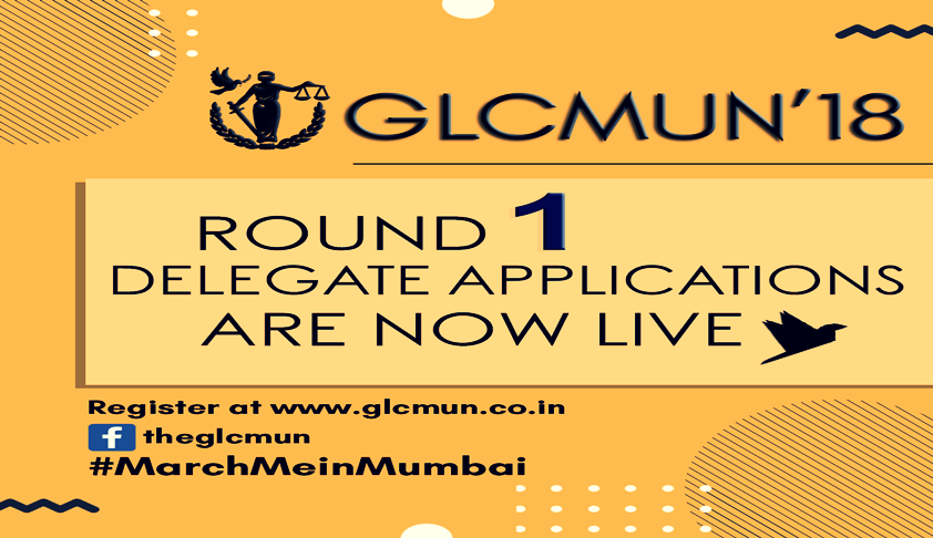 GLCMUN18: Round 1 Delegate Applications Open GLCMUN18: Round 1 Delegate Applications Open