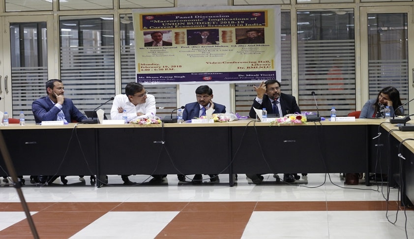 RMLNLU Organises Panel Discussion on Macroeconomic Implications of Union Budget RMLNLU Organises Panel Discussion on Macroeconomic Implications of Union Budget