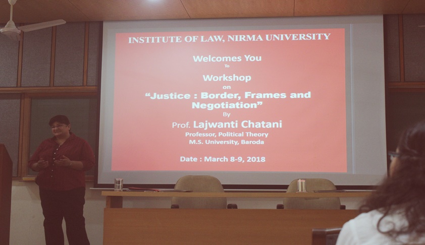 Two-Day Workshop On Justice Conducted At ILNU Two-Day Workshop On Justice Conducted At ILNU