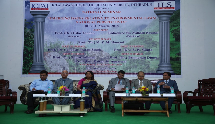 ICFAI Law School, Dehradun, Holds National Seminar on Environmental Laws ICFAI Law School, Dehradun, Holds National Seminar on Environmental Laws