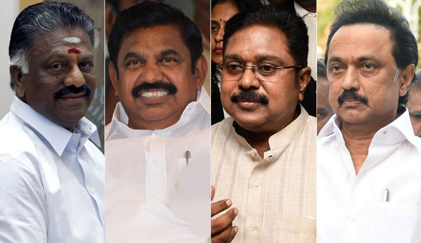 Breaking : Madras HC Upholds Disqualification Of 18 AIADMK MLAs Of TN Assembly Breaking : Madras HC Upholds Disqualification Of 18 AIADMK MLAs Of TN Assembly