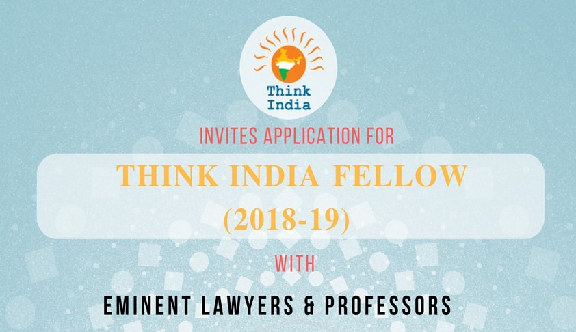 Think Indias Research Fellowship Programme (2018-2019) Think Indias Research Fellowship Programme (2018-2019)