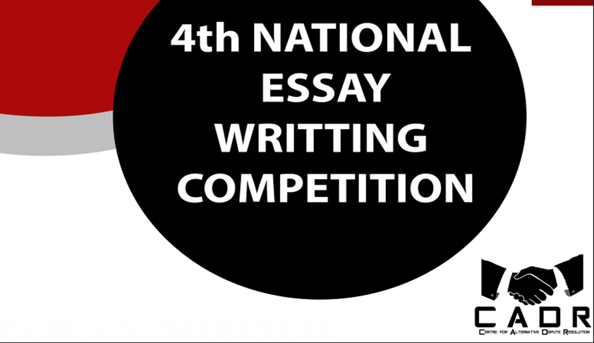 SLS Hyderabad’s 4th National Essay Writing Competition SLS Hyderabad’s 4th National Essay Writing Competition