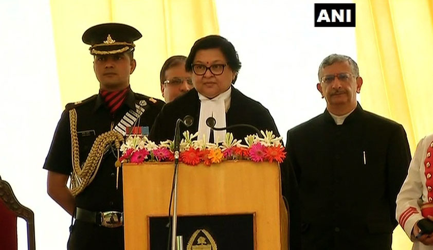 Justice Gita Mittal Sworn In As The First Woman Chief Justice Of Jammu & Kashmir High Court Justice Gita Mittal Sworn In As The First Woman Chief Justice Of Jammu & Kashmir High Court
