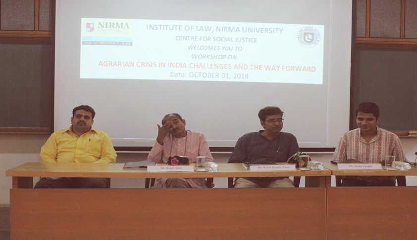 ILNU Holds Workshop On Agrarian Crisis In India ILNU Holds Workshop On Agrarian Crisis In India