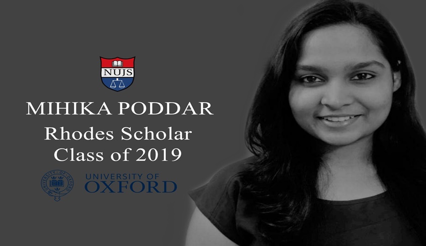 NUJS’ Mihika Poddar Bags Rhodes Scholarship NUJS’ Mihika Poddar Bags Rhodes Scholarship
