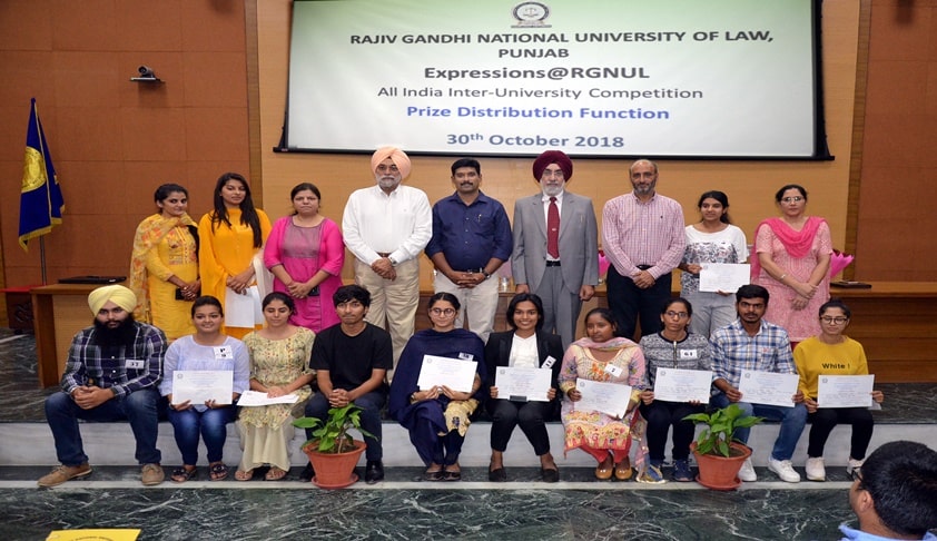 D.A.V. University Jalandhar Adjudged Best Team at Expressions@RGNUL D.A.V. University Jalandhar Adjudged Best Team at Expressions@RGNUL