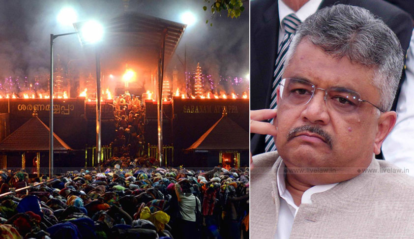 Sabarimala: Solicitor General Tushar Mehta Refuses Sanction For Contempt Action Sabarimala: Solicitor General Tushar Mehta Refuses Sanction For Contempt Action