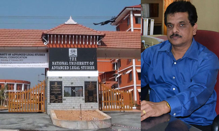 Prof (Dr) KC Sunny To Take Over As Vice Chancellor Of NUALS Prof (Dr) KC Sunny To Take Over As Vice Chancellor Of NUALS