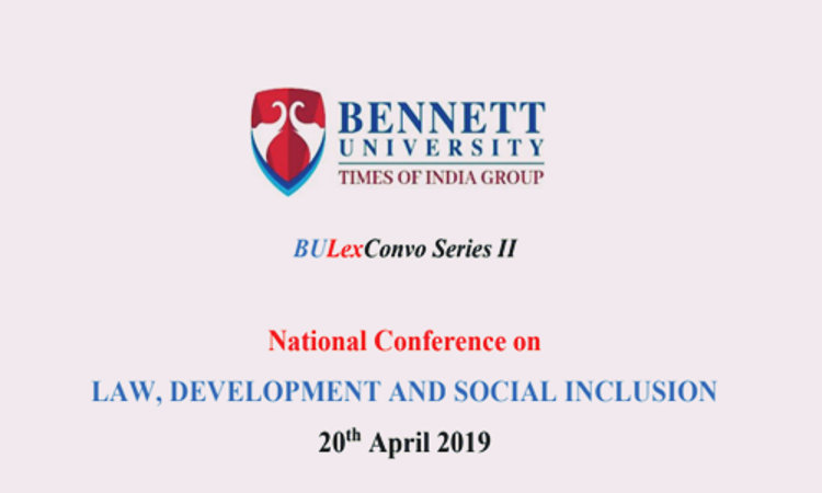 BULexConvo Series II, Conference At Bennett University, Greater Noida BULexConvo Series II, Conference At Bennett University, Greater Noida