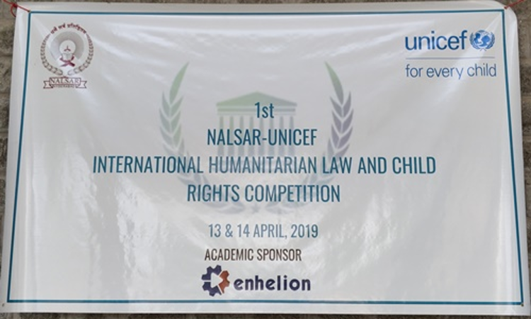 NALSAR Holds 1st IHL & Child Rights Competition NALSAR Holds 1st IHL & Child Rights Competition