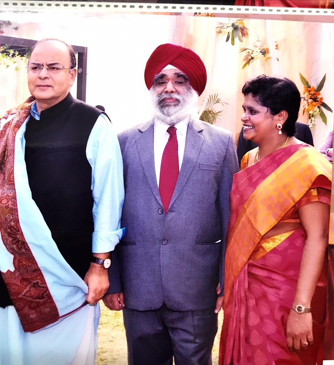 Justice Pratibha Singh with Jaitley