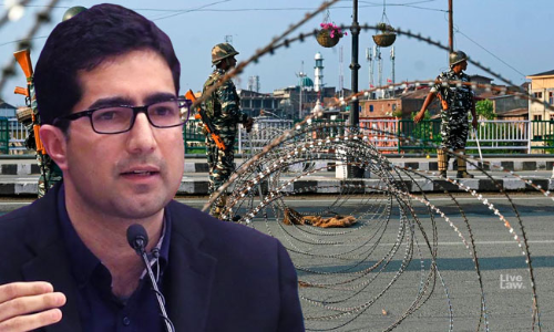 Shah Faesal Was Detained Under a Valid Law and By a Competent Authority: J&K Govt Tells Delhi HC Shah Faesal Was Detained Under a Valid Law and By a Competent Authority: J&K Govt Tells Delhi HC