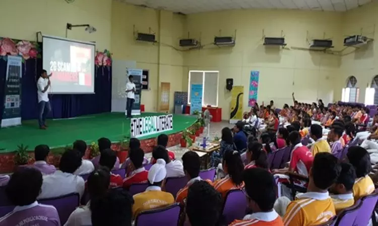 NLIUs Legal Aid Clinic Conducts RTI Awareness Session At DPS Bhopal NLIUs Legal Aid Clinic Conducts RTI Awareness Session At DPS Bhopal