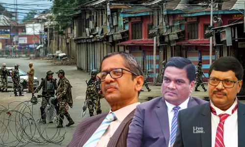 J&K Lockdown :How Long Restrictions Will Continue, SC Asks Centre; Hearing Adjourned Till Nov 5 J&K Lockdown :How Long Restrictions Will Continue, SC Asks Centre; Hearing Adjourned Till Nov 5