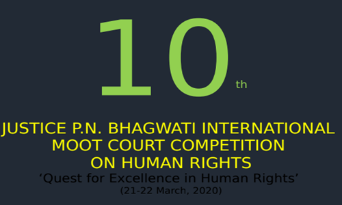 10th Justice P.N. Bhagwati International Moot On Human Rights At Bharati Vidyapeeth, Pune 10th Justice P.N. Bhagwati International Moot On Human Rights At Bharati Vidyapeeth, Pune