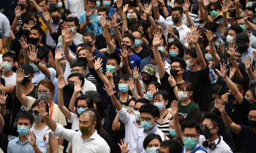 Hong Kong Court Sentences 12 Activists Over Legislative Council Breach During 2019 Protests Hong Kong Court Sentences 12 Activists Over Legislative Council Breach During 2019 Protests