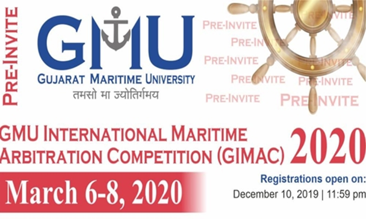 Pre-Invite: GMU International Maritime Arbitration Competition 2020 Pre-Invite: GMU International Maritime Arbitration Competition 2020