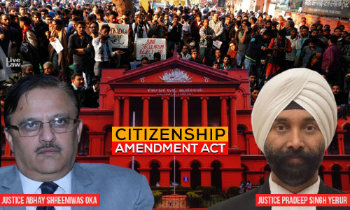 CAA Protests: Karnataka HC Says It Will Examine The Legality Of Imposition Of Section 144 CAA Protests: Karnataka HC Says It Will Examine The Legality Of Imposition Of Section 144